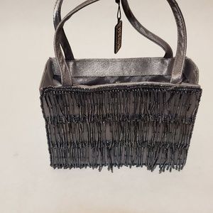 Bijoux Terner Satin/Beaded Purse